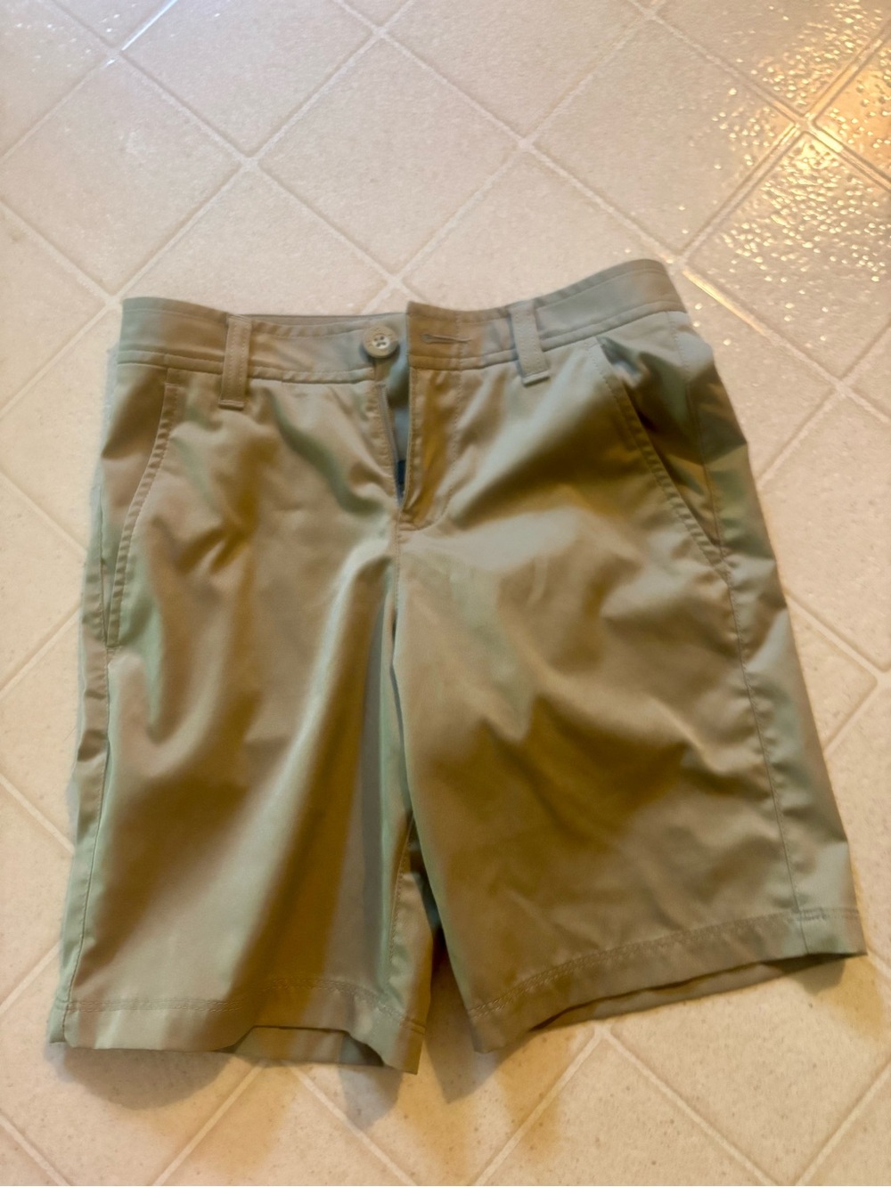 Under Armour Boys Khaki Shorts